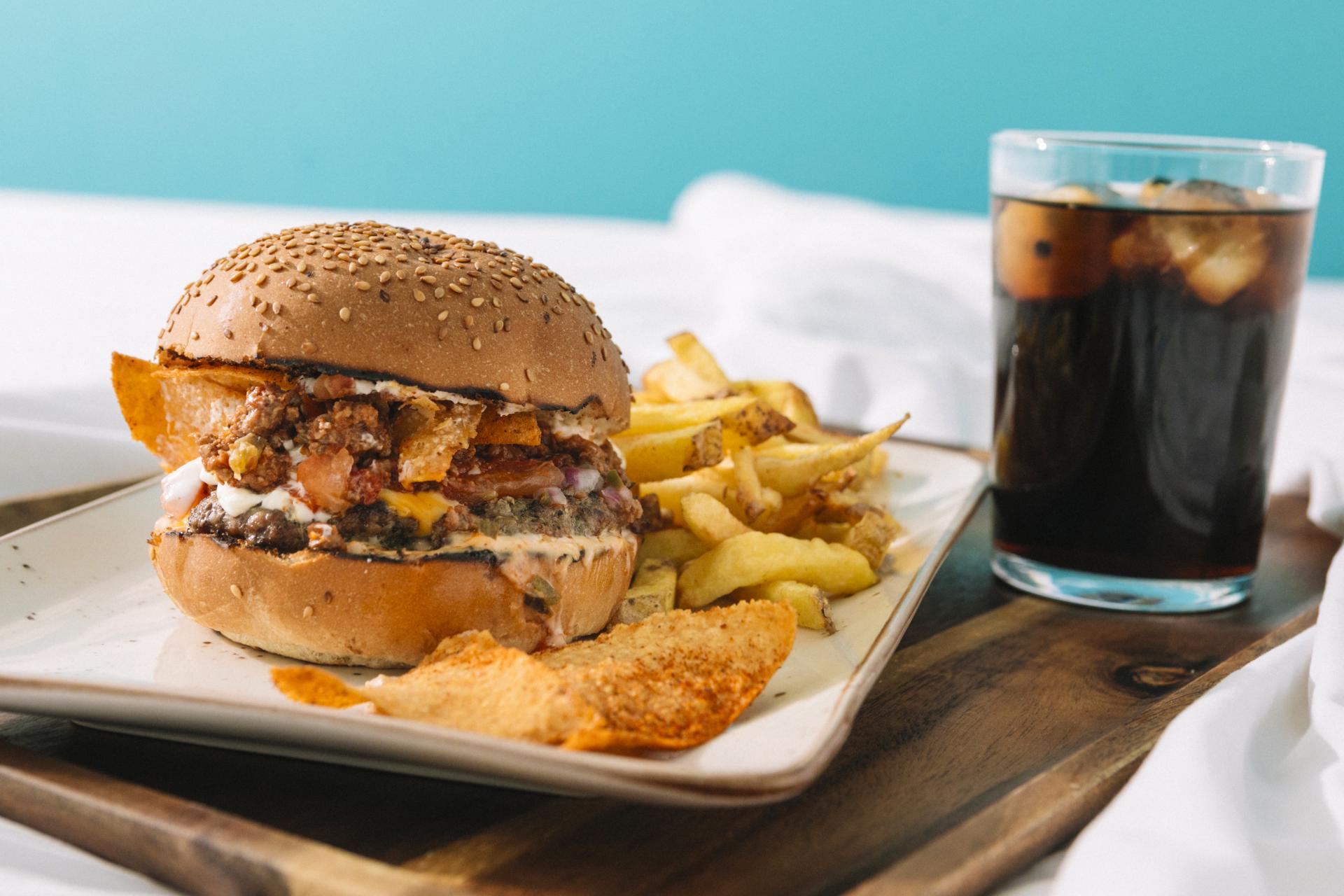Mediterranean cosmos PAX Burgers